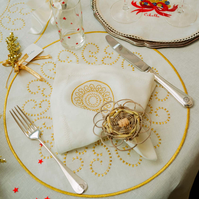 "QUADRIFOGLIO"tablecloth
