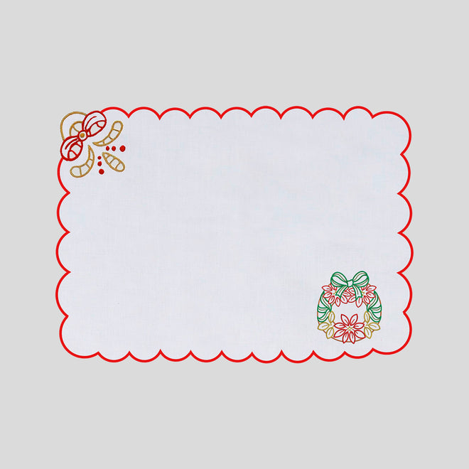 TOVAGLIETTE BREAKFAST INTAGLIO NATALE