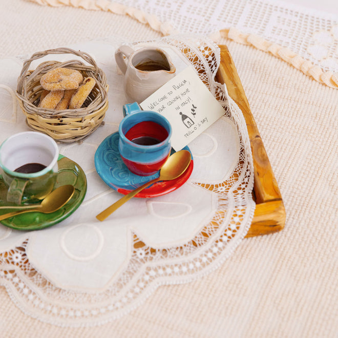 PIATTINO E TAZZINA CAFFÈ DOLCE VITA