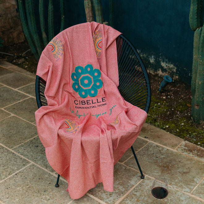 Coral"Tradition"towel