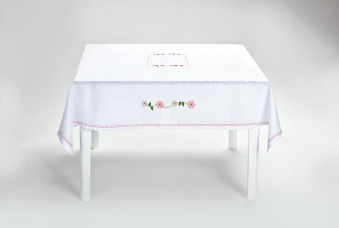 "LUMINARIA BIANCA"tablecloth