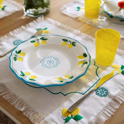 PIATTO FONDO LIMONI