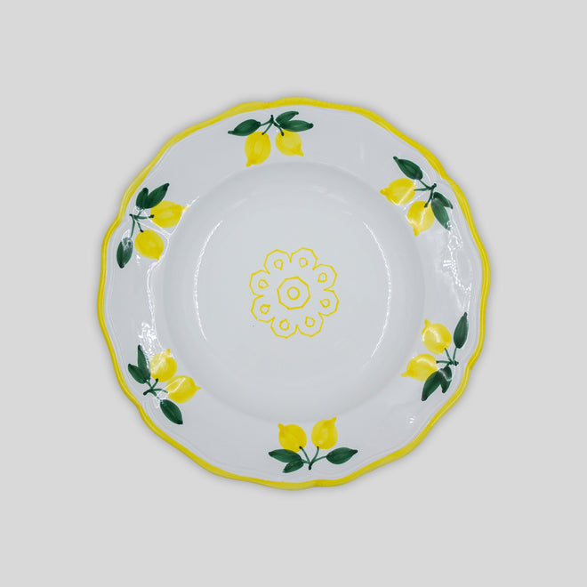 PIATTO FONDO LIMONI