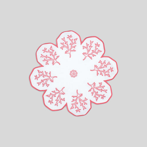 SOTTOPIATTO CORALLO ROSA CORALLO