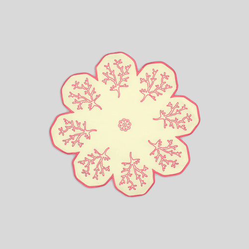 SOTTOPIATTO CORALLO ROSA CORALLO