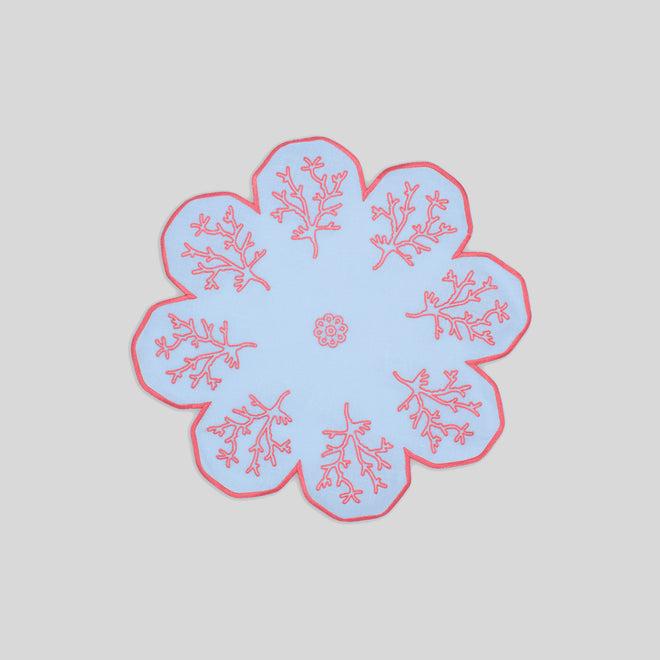 SOTTOPIATTO CORALLO ROSA CORALLO