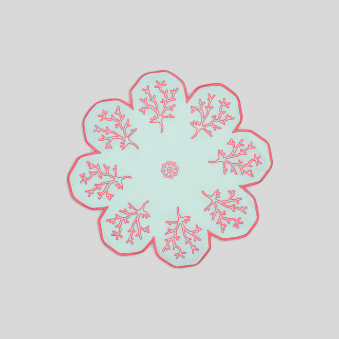 SOTTOPIATTO CORALLO ROSA CORALLO