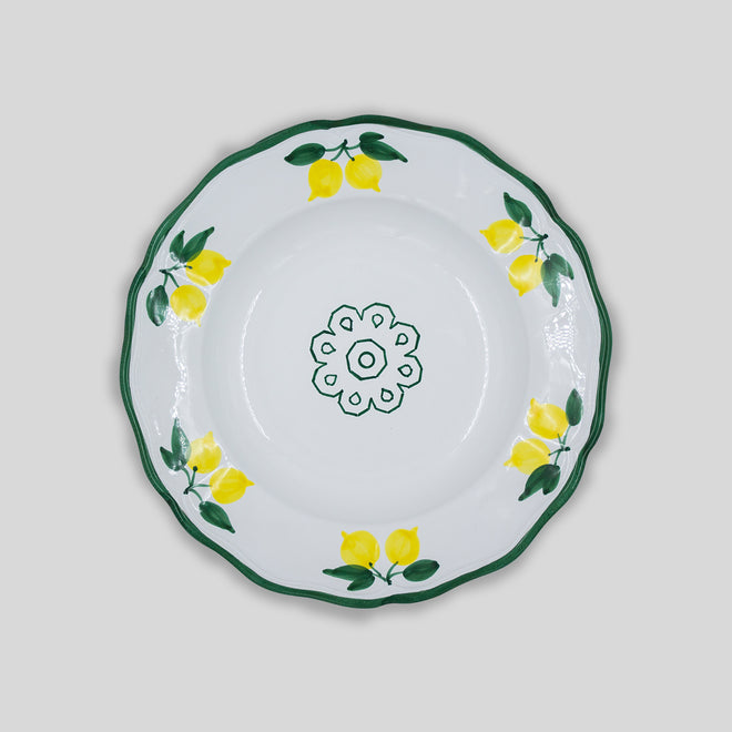 PIATTO FONDO LIMONI