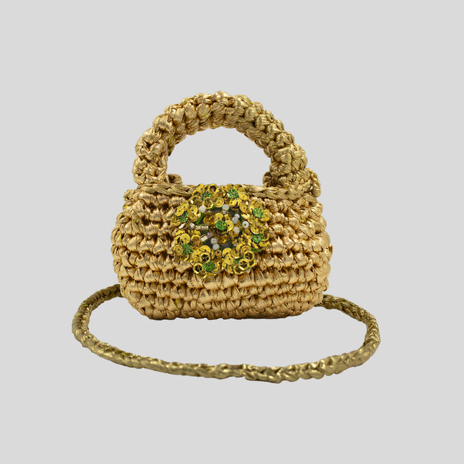 BORSA CASTELLO SVEVO ORO