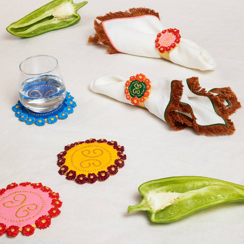 SOTTOBICCHIERE BOUQUET CARTAPESTA