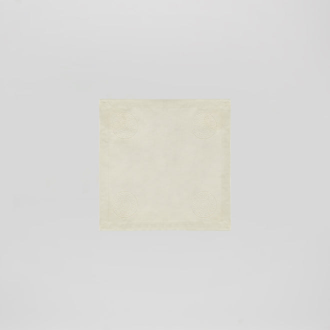Napkin"LUMINARIA BIANCA"<br> (SET OF 2 NAPKINS)