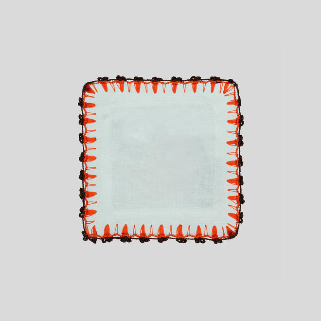 Napkin"LUMINARIA BIANCA"<br> (SET OF 2 NAPKINS)