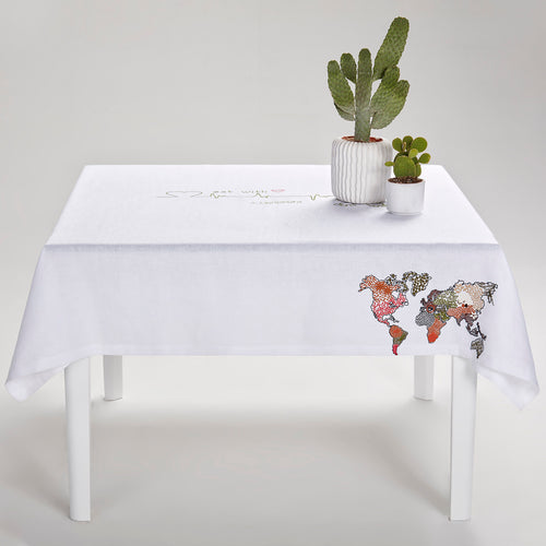 "MOTHER TERRA"tablecloth