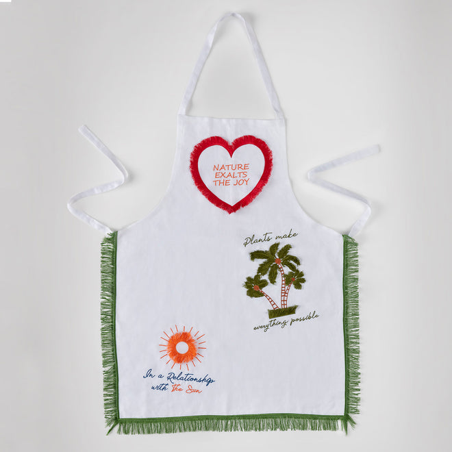 "QUADRIFOGLIO" apron