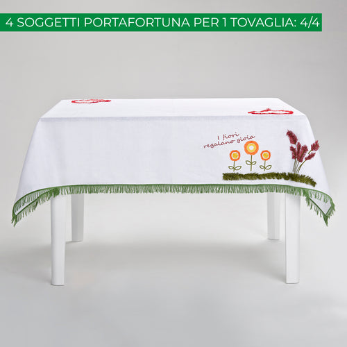 TOVAGLIA QUADRIFOGLIO