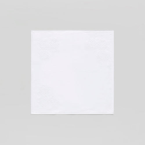 Napkin"WHITE SWISS CASTLE"<br> (SET OF 2 NAPKINS)